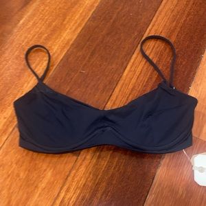 NWT Black Underwire Bikini Top